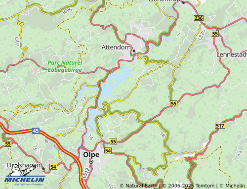 MICHELIN-Landkarte Bürberg - ViaMichelin