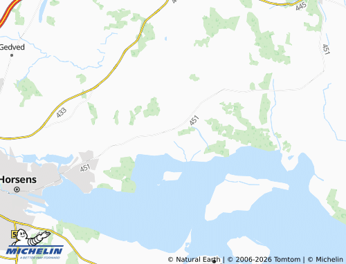 Mappa MICHELIN Søvind - ViaMichelin