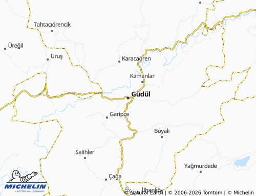 Mappa MICHELIN Güdül - ViaMichelin