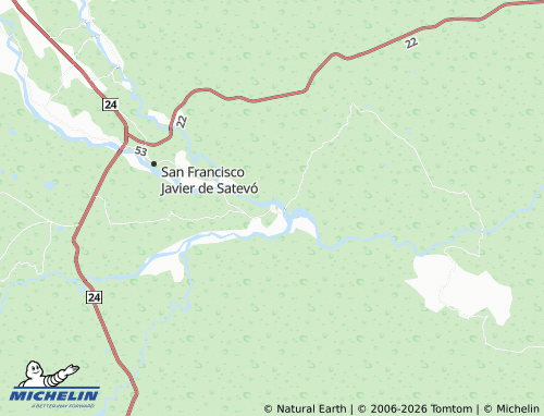 MICHELIN Mendoceuo map - ViaMichelin