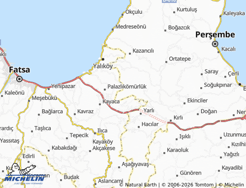 MICHELIN Kuyluca map - ViaMichelin