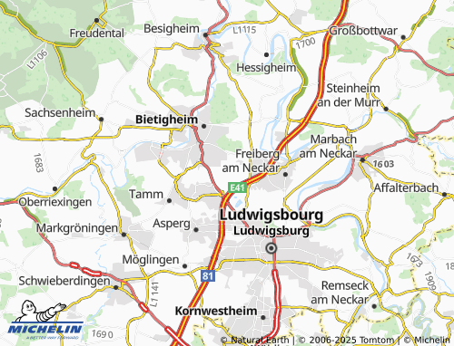 MICHELIN Wilhelmshof map - ViaMichelin