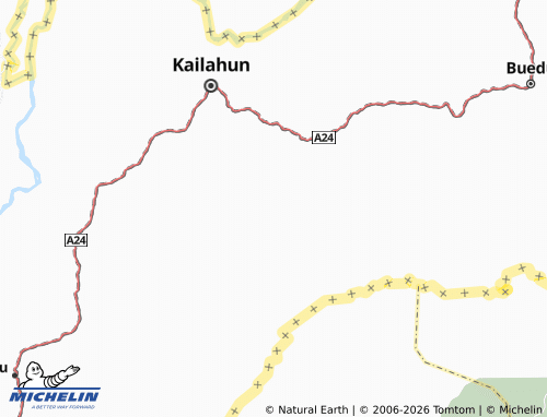 MICHELIN Tikonko map - ViaMichelin