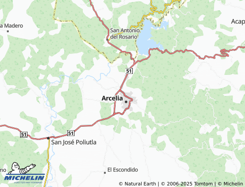 MICHELIN Llanos de San Rafael map - ViaMichelin