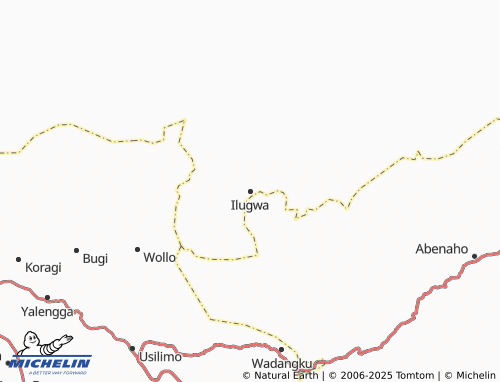 MICHELIN Ilugwa map - ViaMichelin