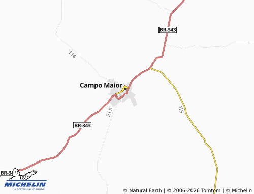 MICHELIN Paulo VI map - ViaMichelin