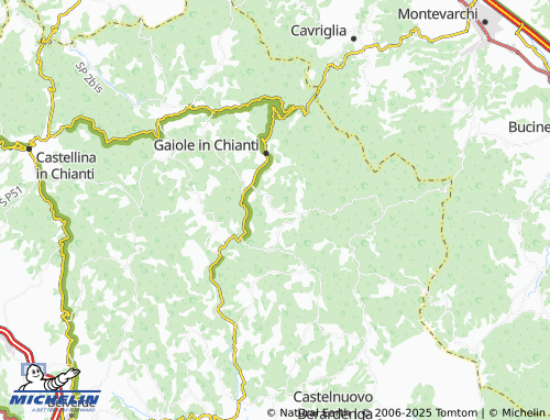 Mappa MICHELIN Rietine - ViaMichelin