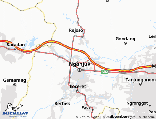 Mapa MICHELIN Sugih Waras - ViaMichelin