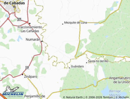 Mappa MICHELIN Rancho El Cerro - ViaMichelin