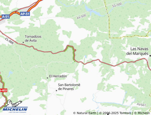 MICHELIN La Cañada map - ViaMichelin