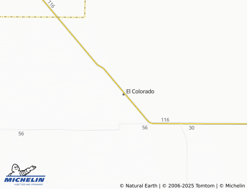 Carte MICHELIN El Colorado - ViaMichelin