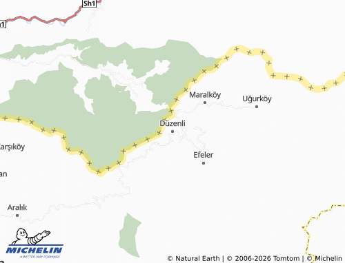 Mappa MICHELIN Düzenli - ViaMichelin