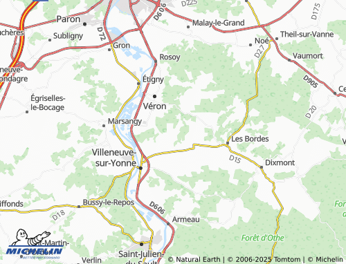 Carte MICHELIN Beaujard - ViaMichelin