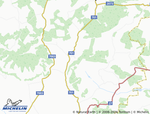 Carte MICHELIN Tsarkvitsa - ViaMichelin