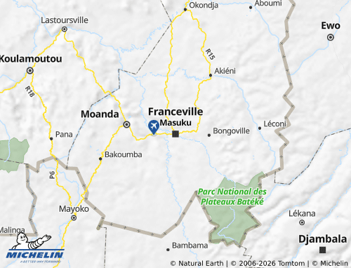MICHELIN Mpassa map - ViaMichelin