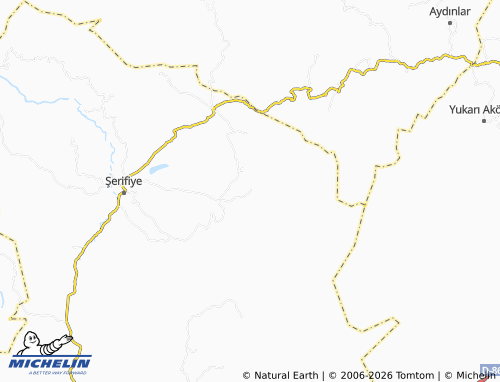 MICHELIN Şenyayla map - ViaMichelin