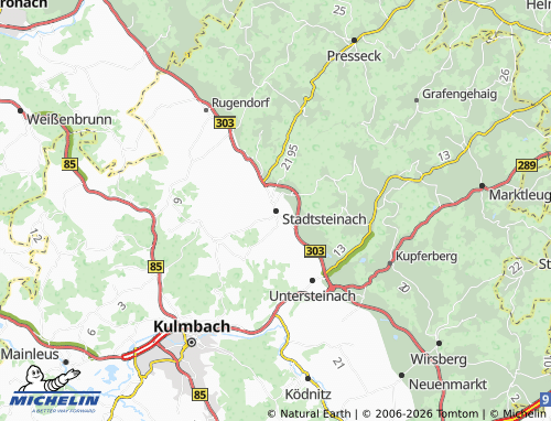 Mappa MICHELIN Stadtsteinach - ViaMichelin