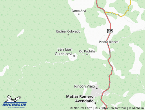 Kaart MICHELIN Primera Sección - ViaMichelin