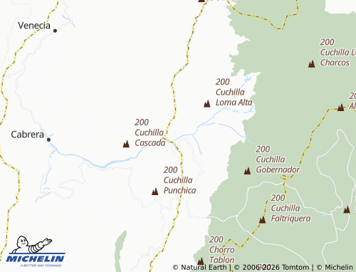 Carte MICHELIN La Unión Sur - ViaMichelin