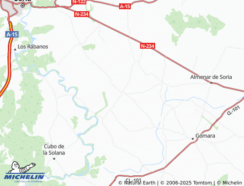MICHELIN Aldealafuente map - ViaMichelin
