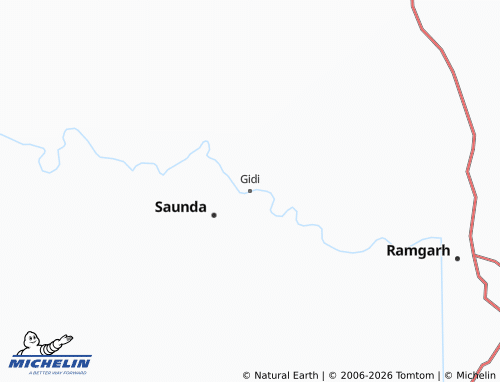 MICHELIN Gidi map - ViaMichelin