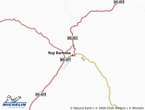 Mapa MICHELIN Ruy Barbosa - ViaMichelin
