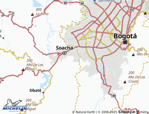 MICHELIN El Barreno map - ViaMichelin