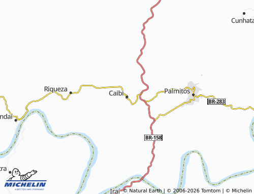 Carte MICHELIN Caibi - ViaMichelin