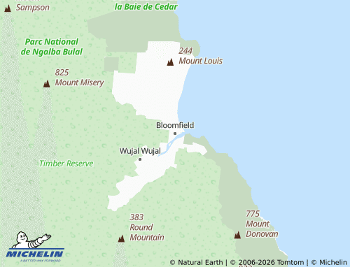 MICHELIN-Landkarte Bloomfield - ViaMichelin