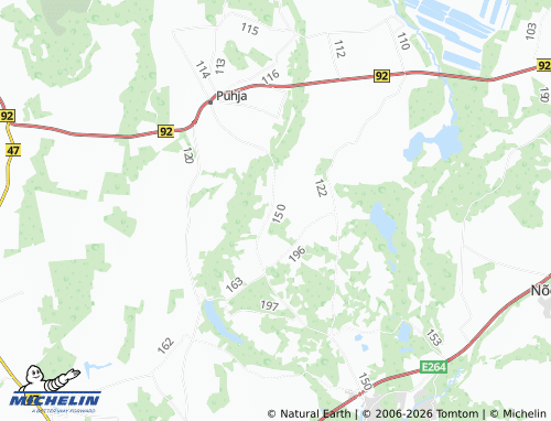 Mapa MICHELIN Mäeotsa - ViaMichelin