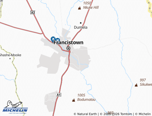 Mapa MICHELIN Somerset East Extension - ViaMichelin