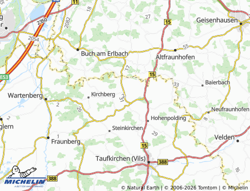 MICHELIN Krumbach map - ViaMichelin