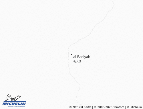 MICHELIN Al Badiah map - ViaMichelin