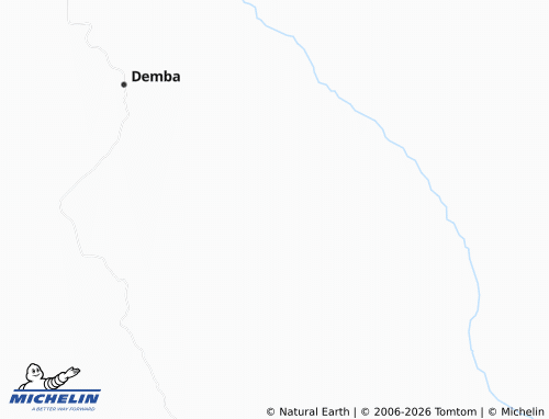 Mappa MICHELIN Tshisenga - ViaMichelin