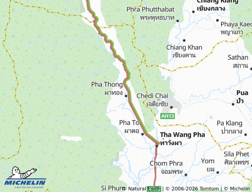 Mappa MICHELIN Pha Thong - ViaMichelin