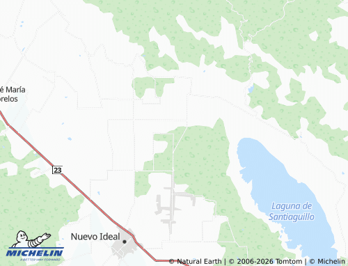 Mappa MICHELIN Valle de Rosas - ViaMichelin