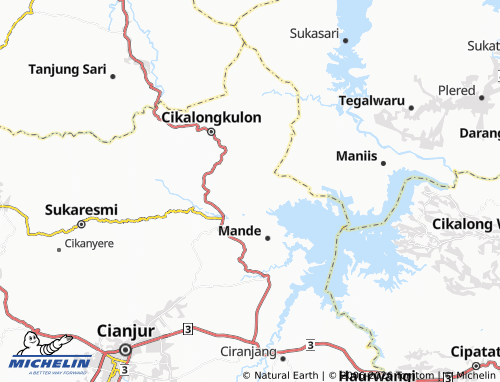 MICHELIN Warudoyong map - ViaMichelin