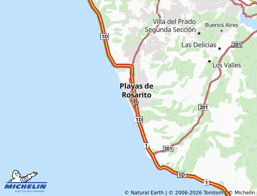 Mapa MICHELIN Reserva San Fernando - ViaMichelin