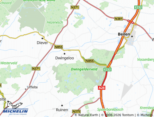 MICHELIN Lhee map - ViaMichelin