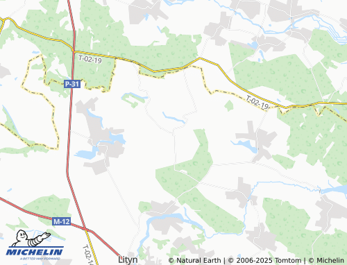 MICHELIN Osolynka map - ViaMichelin