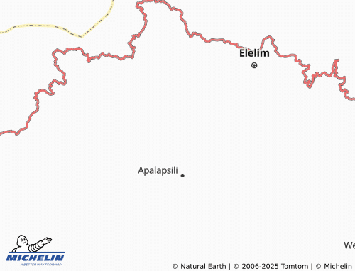 MICHELIN Forakalo map - ViaMichelin