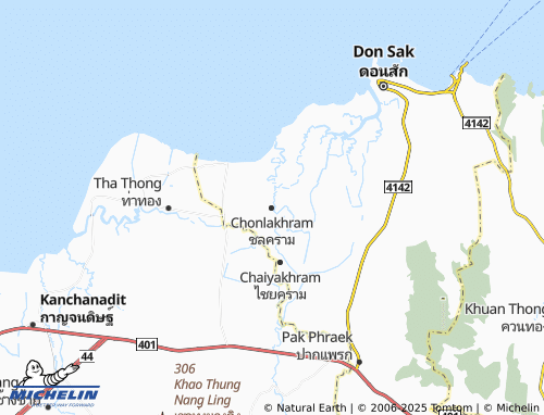 MICHELIN Chonlakhram map - ViaMichelin