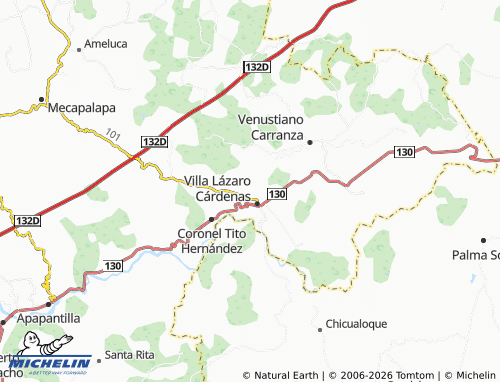 Mappa MICHELIN Melquiades Morales - ViaMichelin