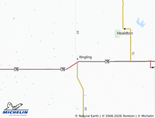 Mapa MICHELIN Ringling - ViaMichelin