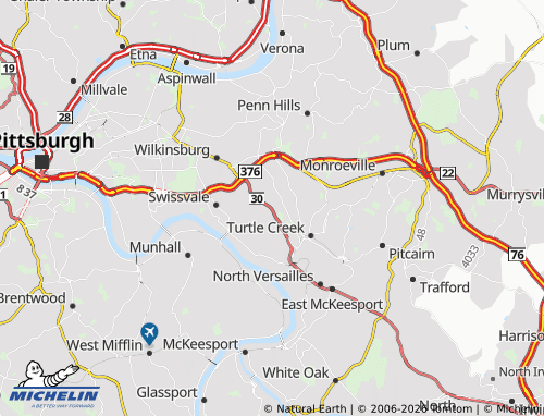 Mappa MICHELIN Forest Hills - ViaMichelin
