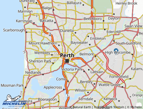 Kaart MICHELIN Highgate - ViaMichelin