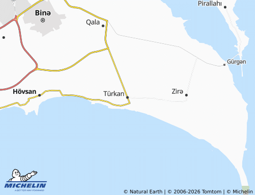 Carte MICHELIN Türkan - ViaMichelin