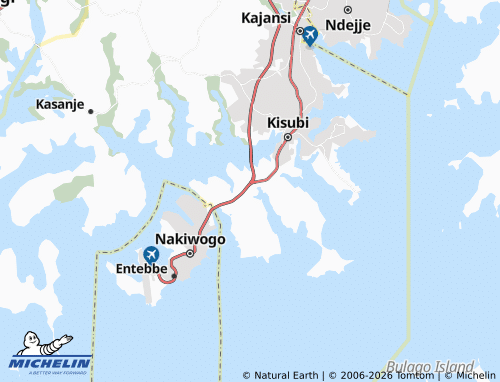 MICHELIN Katabi map - ViaMichelin