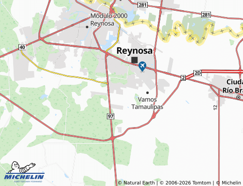 MICHELIN Olivos Oriente map - ViaMichelin