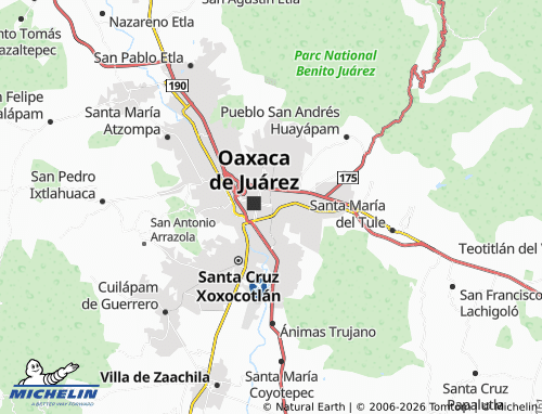 MICHELIN Postal map - ViaMichelin
